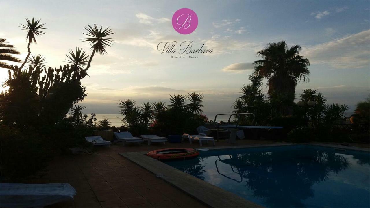 Villa Barbara Giardini-Naxos Exterior foto